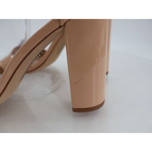 Sam Edelman Womens Yaro Ankle Strap Beige Patent Sandals Size 10 M Bridal Prom - Picture 8 of 16